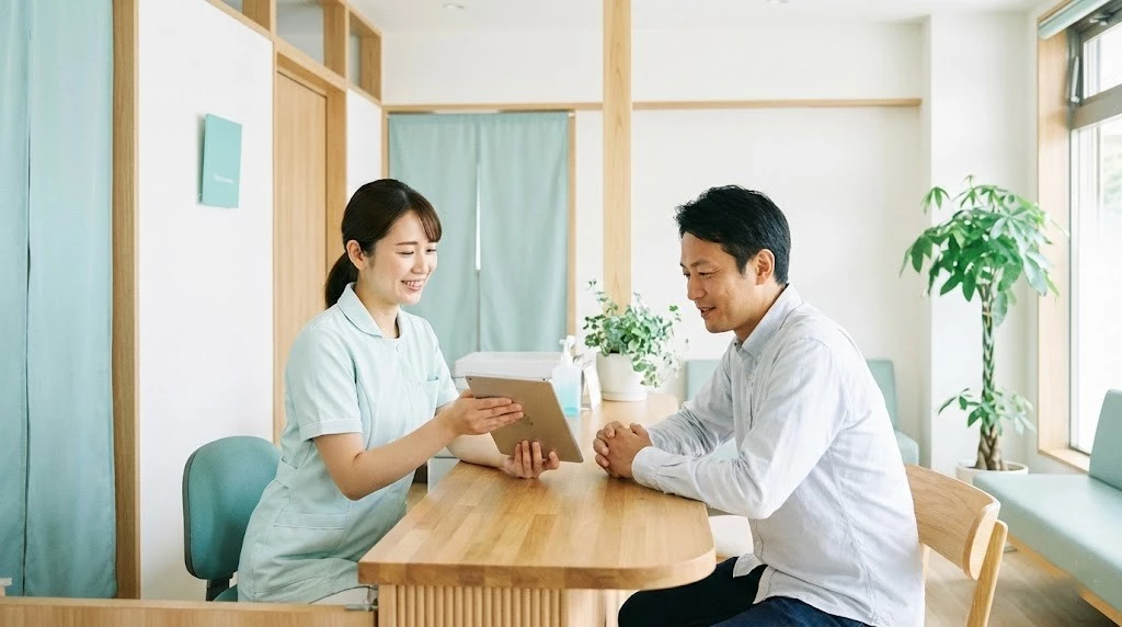横須賀市で交通事故後の受診と通院計画を相談するイメージ