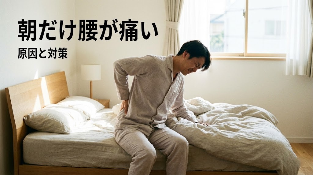 横須賀市 朝だけ腰が痛い 原因と対策 鍼灸整骨院ひまわり北久里浜院 鍼灸整骨院ひまわり衣笠院