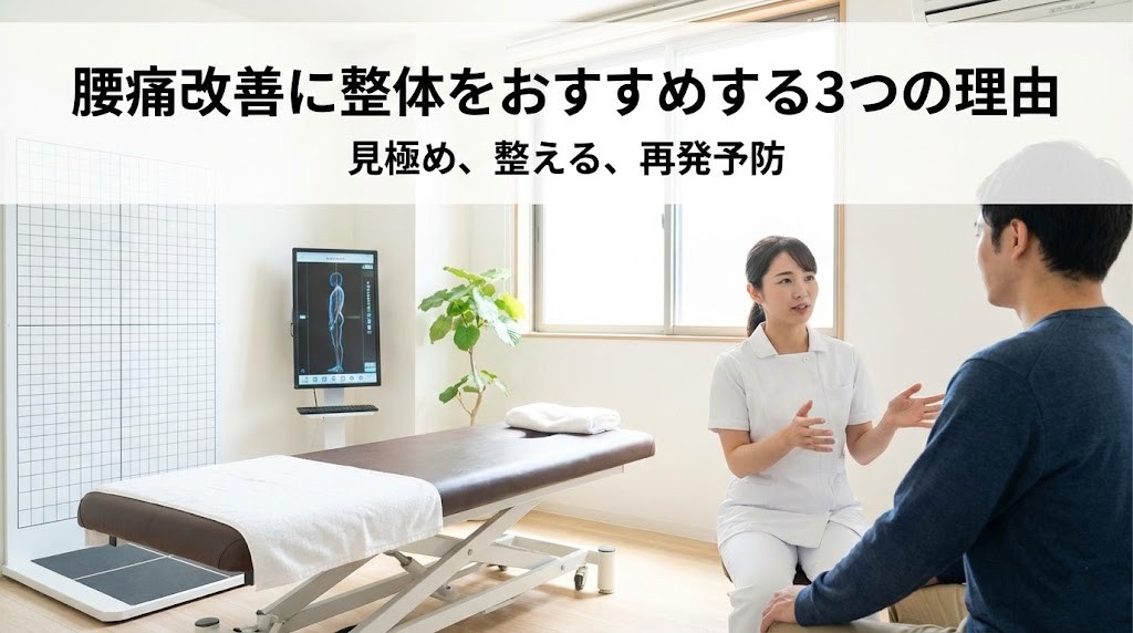 横須賀市 腰痛 整体 おすすめ 3つの理由 鍼灸整骨院ひまわり北久里浜院 鍼灸整骨院ひまわり衣笠院