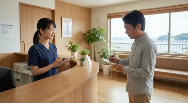 横須賀市のむちうち急性期に大切な受診目安と通院計画のイメージ