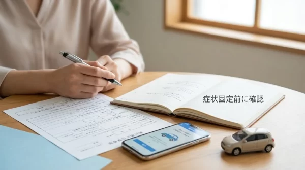 横須賀市の交通事故施術で症状固定の前に確認したいポイント