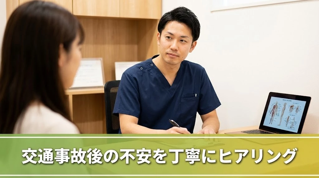 横須賀市 交通事故 不安を丁寧にヒアリング 無料相談