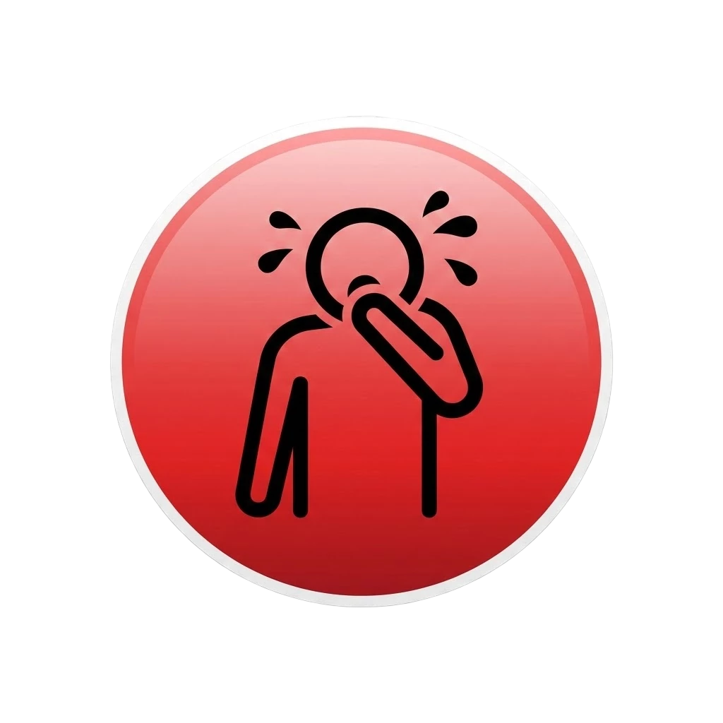 横須賀市 交通事故 吐き気 症状アイコン