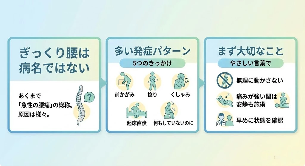 横須賀市 ぎっくり腰 ギックリ腰について