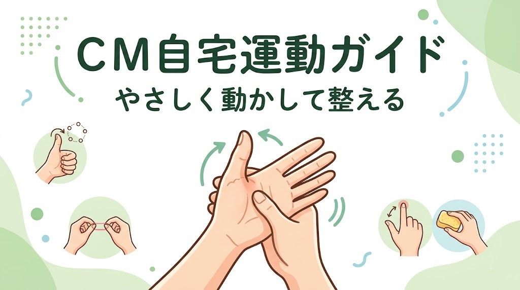 横須賀市で母指ＣＭ自宅運動ガイドを知りたい方へ向けたアイキャッチ画像