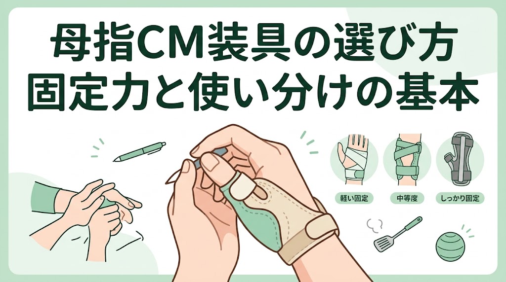 横須賀市で母指CM装具の選び方を知りたい方へ向けたアイキャッチ画像
