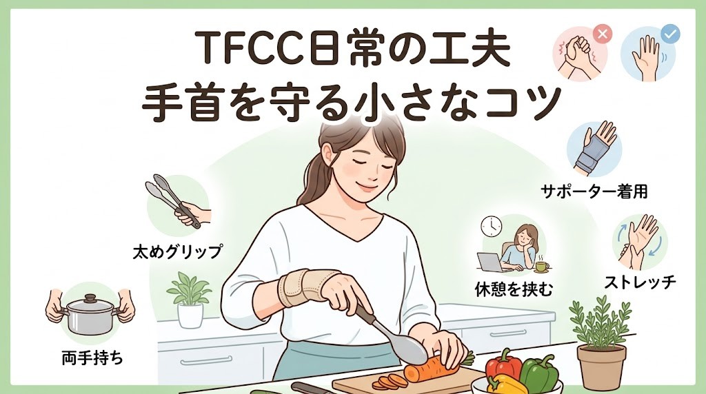 横須賀市でTFCC損傷の日常の工夫を知りたい方へ向けたアイキャッチ画像