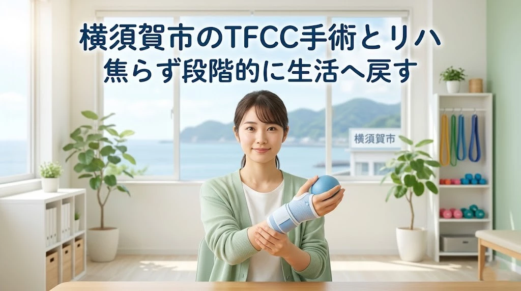 横須賀市でTFCC損傷の手術と術後リハビリについて知りたい方へ向けたヒーロー画像