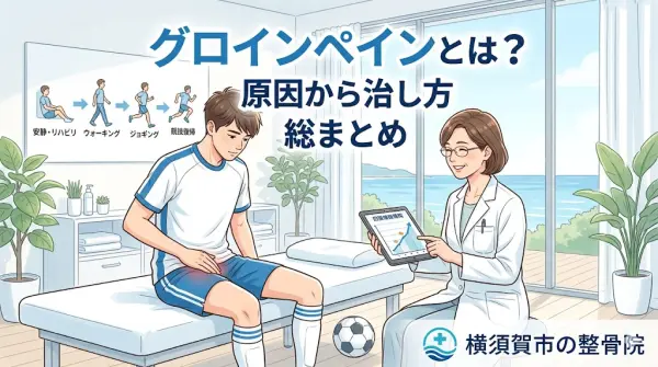 横須賀市でグロインペインの原因と治し方を総合的に解説する記事のアイキャッチ画像