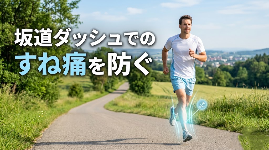 横須賀市で坂道ダッシュによるすね痛の予防法を解説する鍼灸整骨院ひまわりのアイキャッチ画像