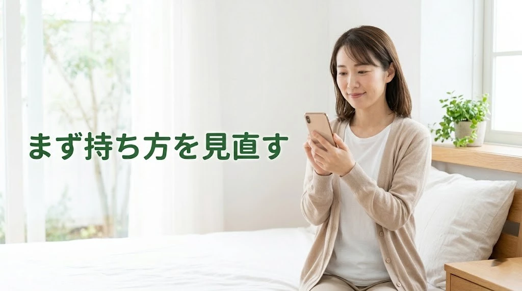 スマホ首やストレートネックをやさしく整えるヒーローイメージ