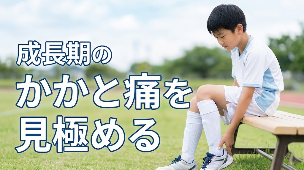 横須賀市で成長期のかかと痛の見極め方を解説する鍼灸整骨院ひまわりのアイキャッチ画像