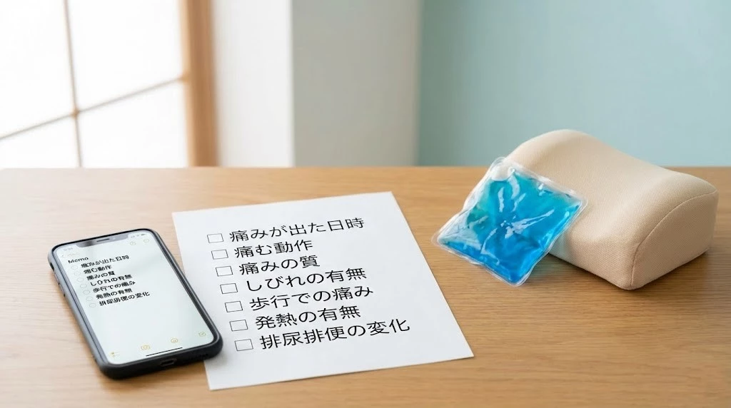 横須賀市 腰痛の赤旗サイン 症状メモと受診準備 鍼灸整骨院ひまわり北久里浜院 衣笠院