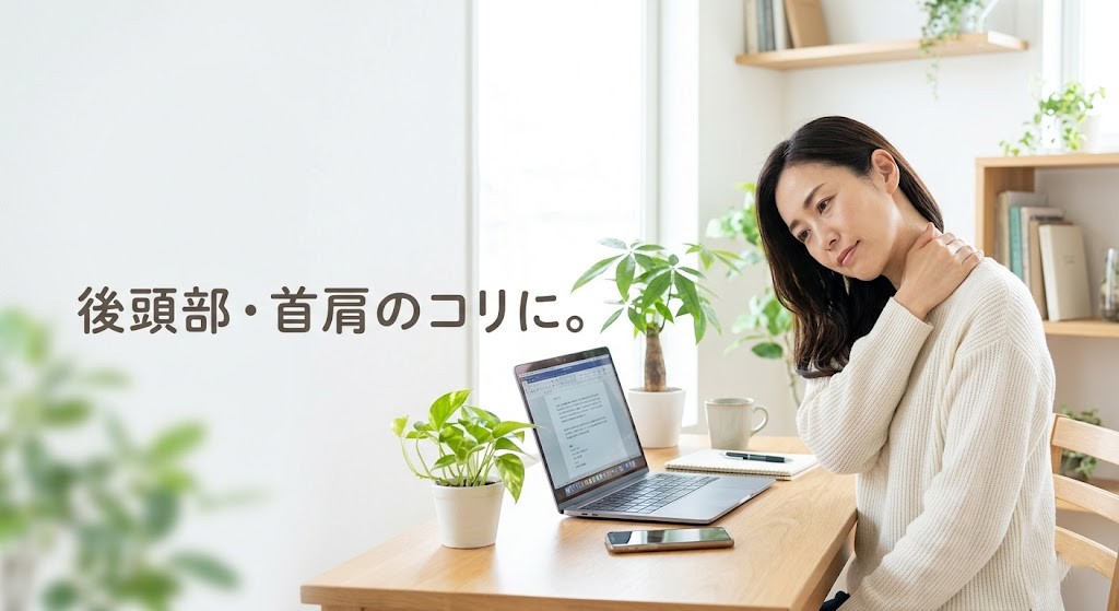 横須賀市で頭痛を伴う肩こりに悩む方のイメージ