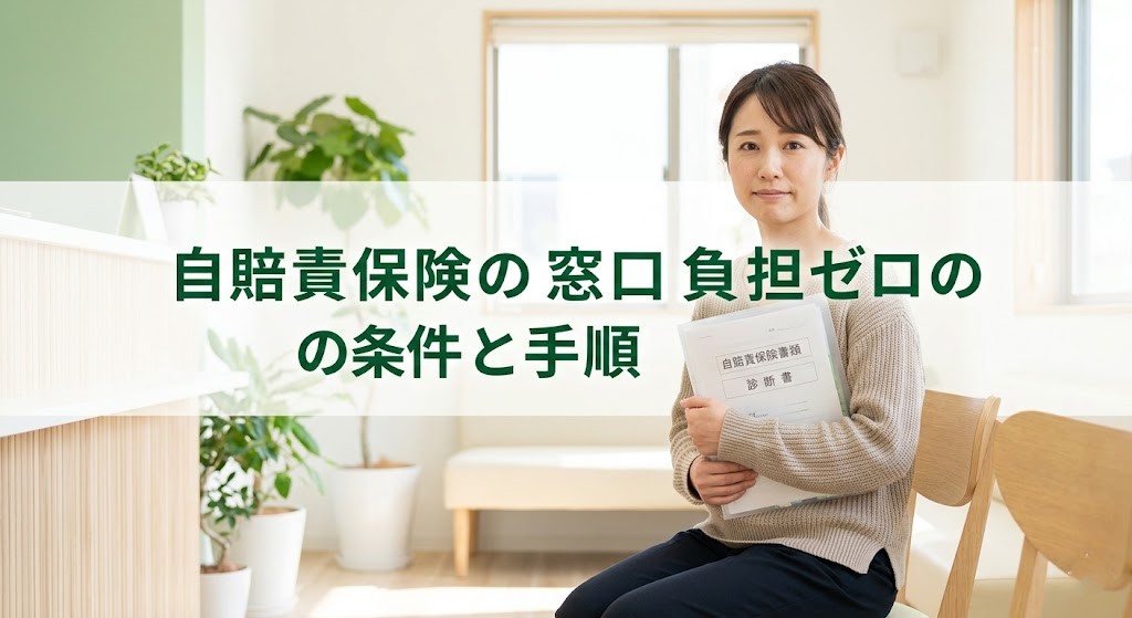 横須賀市で自賠責保険の窓口負担ゼロの条件と手順を案内するアイキャッチ画像