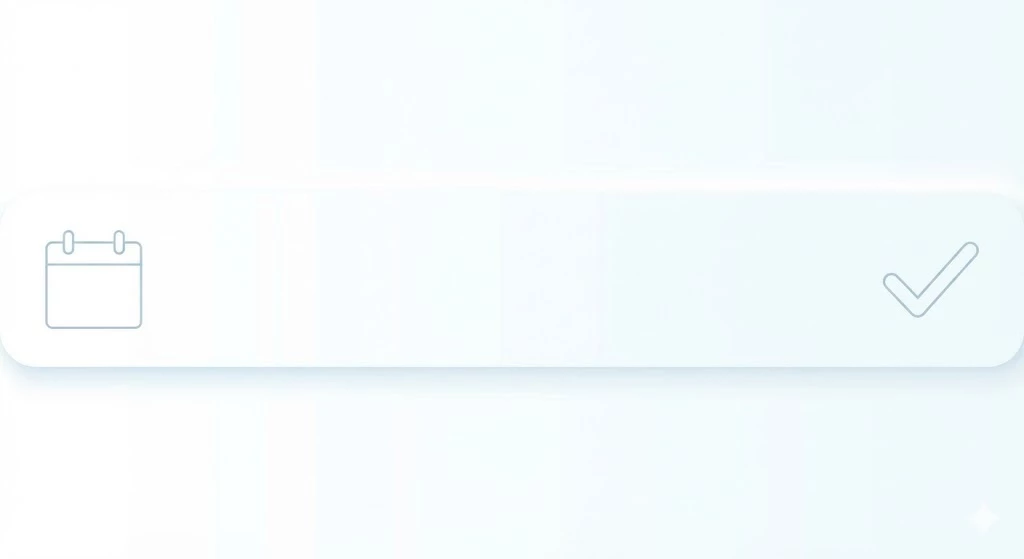 年末年始の診療日程を示すカレンダーとチェックの横長バナー