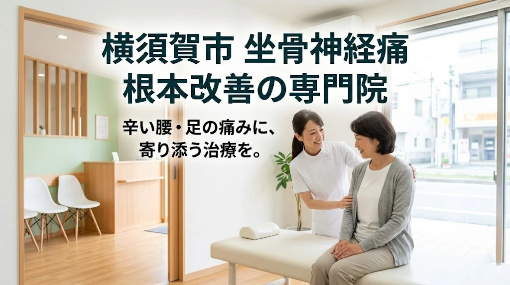 坐骨神経痛の受診目安を横須賀市で相談するイメージのヒーロー画像