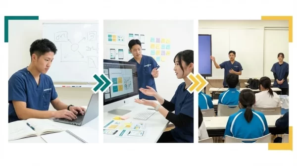 横須賀市の鍼灸整骨院ひまわりの教育制度 中学校出前講義を企画から実行まで行う流れ