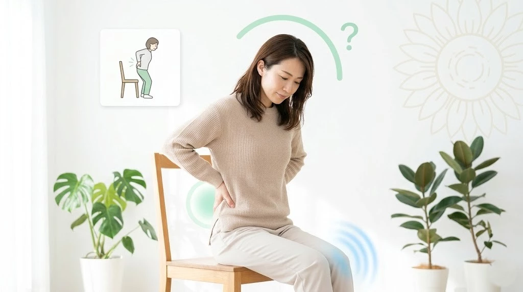 横須賀市でぎっくり腰直後に確認したいポイントのイメージ