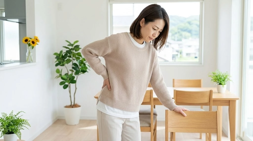 横須賀市でぎっくり腰のあと受診の目安を考える場面のイメージ