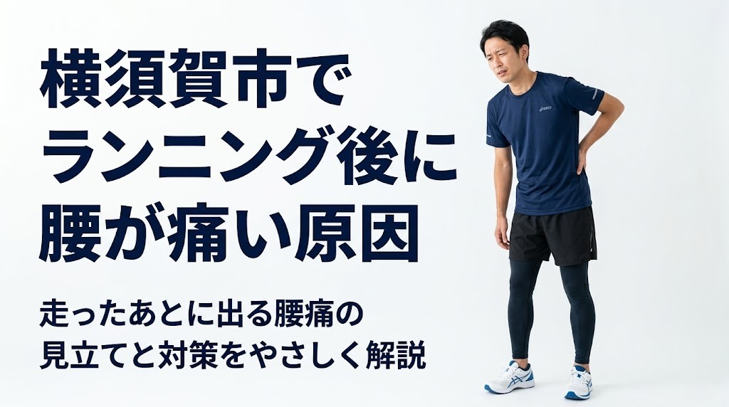 横須賀市でランニング後に腰が痛い原因を解説する鍼灸整骨院ひまわりのアイキャッチ画像