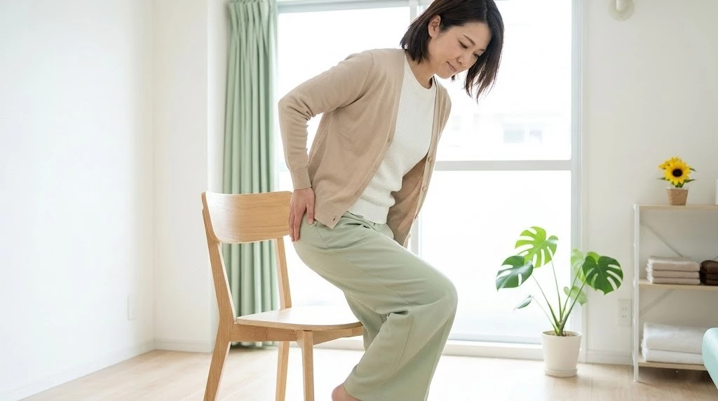 横須賀市で仙腸関節痛と腰痛の違いを考える場面のイメージ